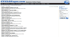 Desktop Screenshot of hackensack.cyclopages.com