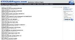 Desktop Screenshot of nv.cyclopages.com