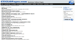 Desktop Screenshot of md.cyclopages.com