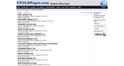 Desktop Screenshot of livingston.cyclopages.com