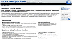 Desktop Screenshot of cyclopages.com